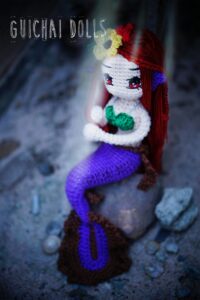 Crochet Doll Pattern - Mermaid Siren