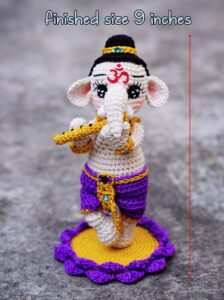 Crochet Doll Pattern - Ganesha Kid