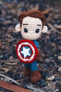 Captain America Crochet Pattern