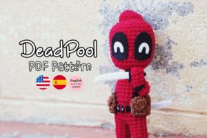 DeadPool 7 inches Crochet Pattern