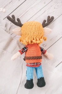 Gus, Deer boy Crochet Pattern (Amigurumi Pattern, Photo Tutorial, PDF Pattern)