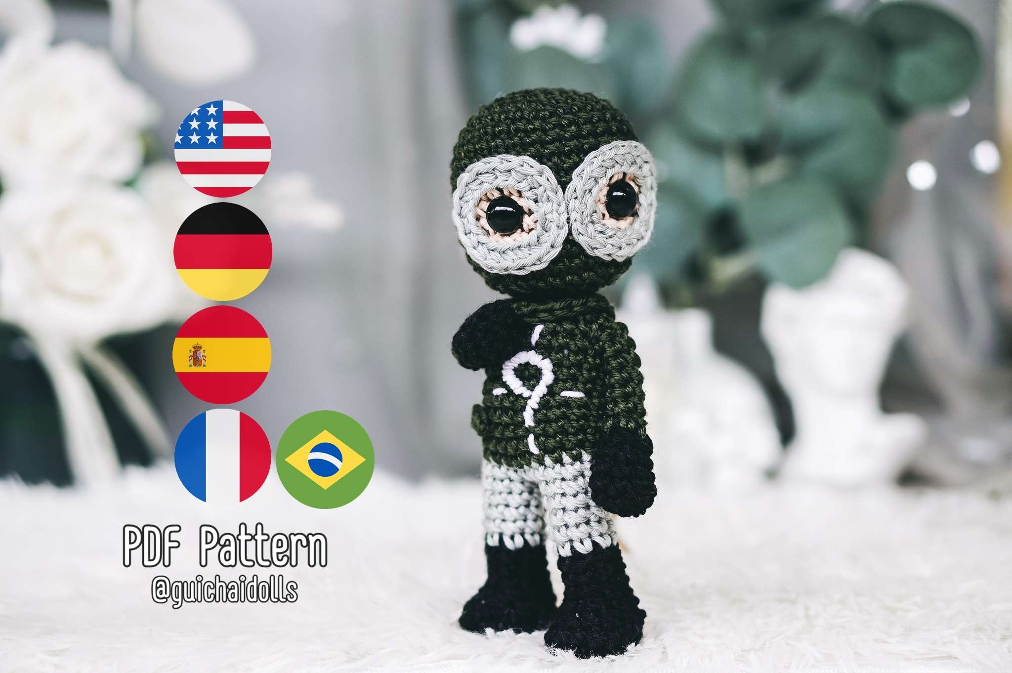 The Riddler Crochet Pattern (Amigurumi, Crochet , Photo Tutorial ...