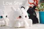 Low Sew, Mini Dragon, PDF Pattern (Amigurumi Pattern, Crochet Pattern, Photo Tutorial, How to) Instant Download - Image 6