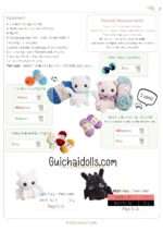 Low Sew, Mini Dragon, PDF Pattern (Amigurumi Pattern, Crochet Pattern, Photo Tutorial, How to) Instant Download - Image 7