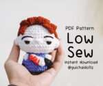 Low Sew, Mini Horror Halloween, PDF Pattern - Image 2