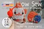 Low Sew, Mini Horror Clown, PDF Pattern Instant Download