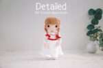 Spooky Anabelle PDF Pattern, Haunted Doll (Amigurumi Pattern, Photo Tutorial, Crochet Pattern, Guichai Dolls ) - Image 3