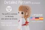 Spooky Anabelle PDF Pattern, Haunted Doll (Amigurumi Pattern, Photo Tutorial, Crochet Pattern, Guichai Dolls ) - Image 4