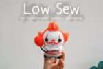 Low Sew, Mini Horror Clown, PDF Pattern Instant Download - Image 3