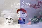 Low Sew, Mini Horror Halloween, PDF Pattern