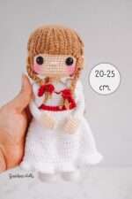 Spooky Anabelle PDF Pattern, Haunted Doll (Amigurumi Pattern, Photo Tutorial, Crochet Pattern, Guichai Dolls ) - Image 6