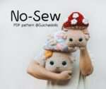 No-Sew Sweet Mushroom, PDF Pattern (Amigurumi, Crochet, Photo Tutorial, How to) Instant Download